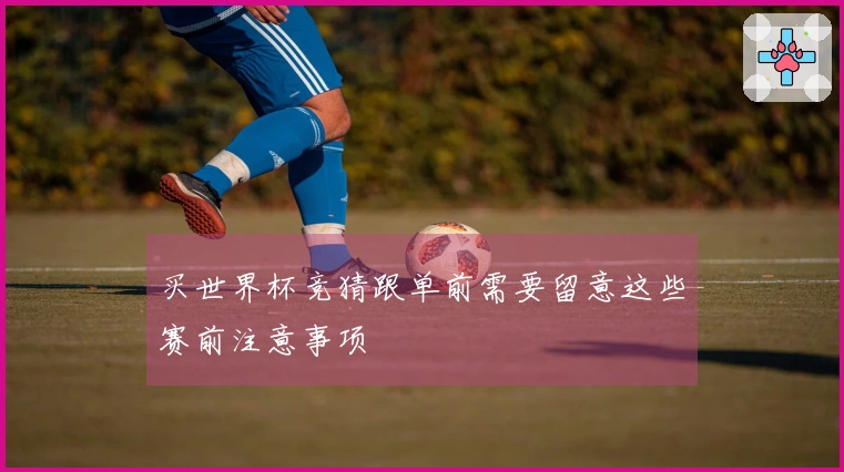 买世界杯竞猜跟单前需要留意这些赛前注意事项