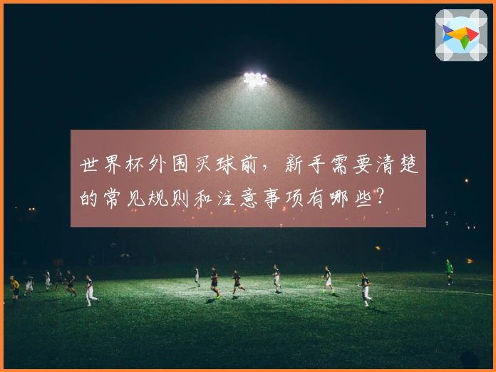 世界杯外围买球前，新手需要清楚的常见规则和注意事项有哪些？