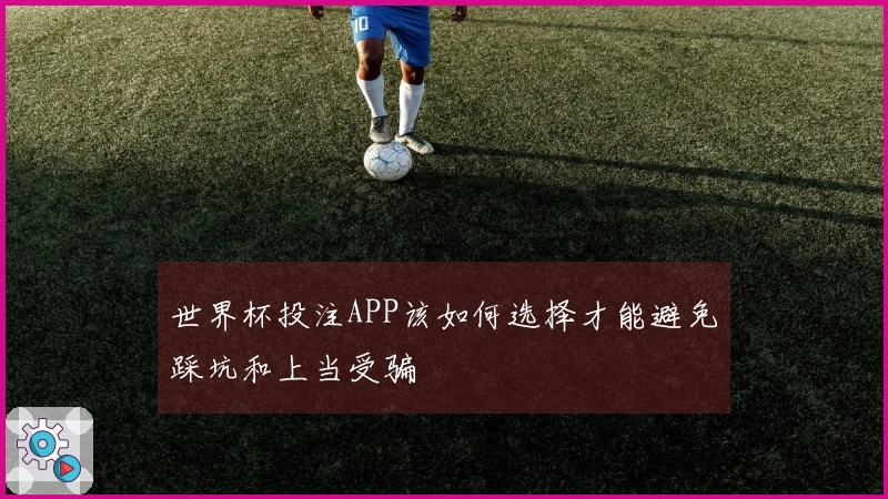 世界杯投注APP该如何选择才能避免踩坑和上当受骗